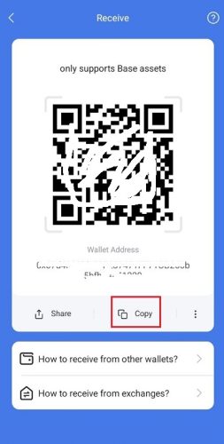 آموزش واریز به ولت آیم توکن