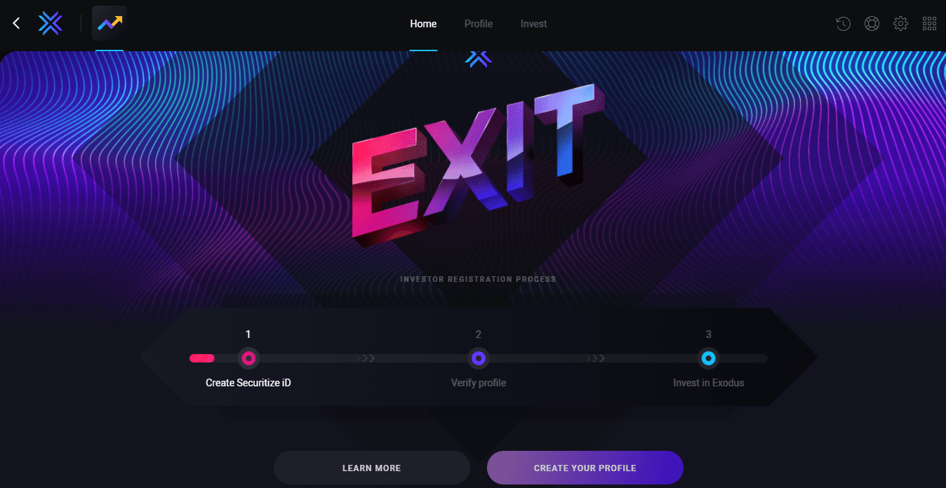 شراکت با اکسودوس در Exodus Shares