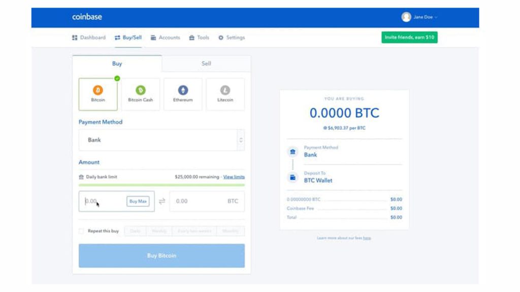 معرفی کامل صرافی کوین بیس coinbase